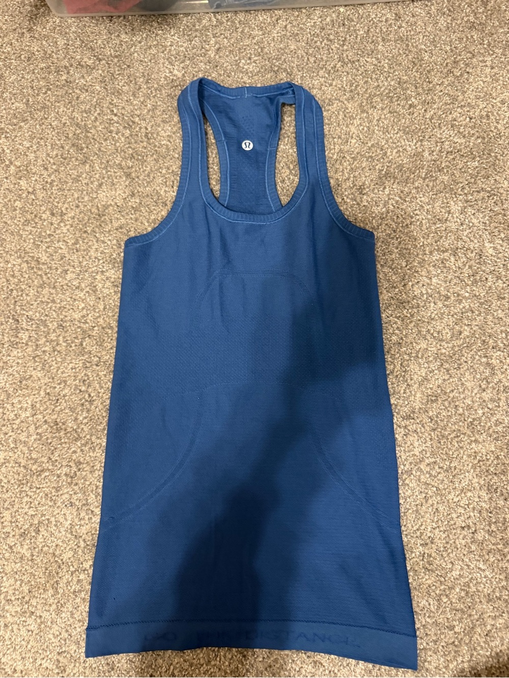 lululemon athletica Women's Navy Blue Racerback Muscle Tank